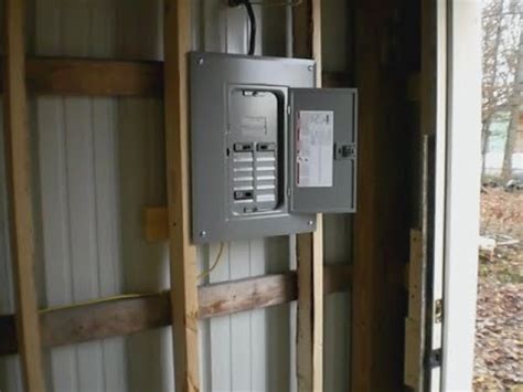 barn electrical circuit breaker box cost|running electric to barn.